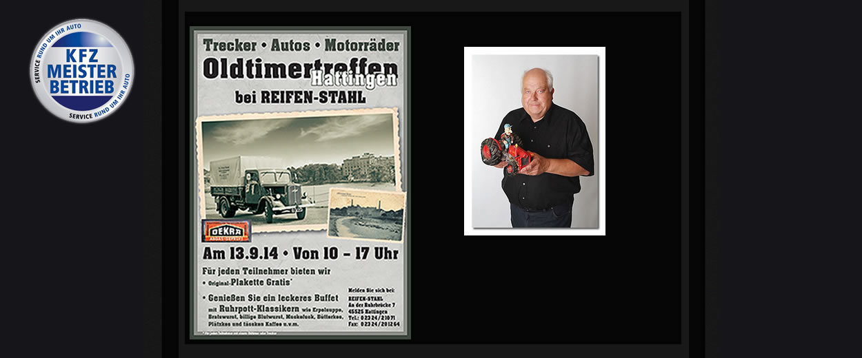 Oldtimertreffen, Hattingen, Reifen Stahl